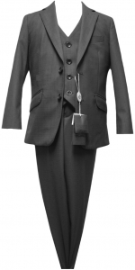 BOYS 3PC SUITS (2121208) BLACK